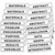 4 Sets of Self Adhesive Presentation Science Subtitles Science Fair Display Boards Science Fair Board Supplies Science Fair Titles for Classroom Office Science Fair Supplies
