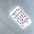 Fluorescent Light Covers for Ceiling Light Diffuser Panels-Alphabet Pattern-Light Filters Ceiling LED Ceiling Light Covers-2ft x 4ft Drop Ceiling Fluorescent Decorative,Turquoise Pink