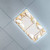 Fluorescent Light Covers for Ceiling Light Diffuser Panels-Seashell Pattern-Light Filters Ceiling LED Ceiling Light Covers-2ft x 4ft Drop Ceiling Fluorescent Decorative,Cream Beige