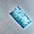 Fluorescent Light Covers for Classroom Office-Grunge Pattern-Light Filters Ceiling LED Ceiling Light Covers-Office & Classroom Decorations,Teal Blue