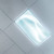 Lorougei Fluorescent Light Covers for Ceiling Light Diffuser Panels-Pale Blue Pattern-Light Filters Ceiling LED Ceiling Light Covers-Office & Classroom Decorations,Pale Blue