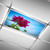 Pink Flower,red Blue,Light Diffusers,Fluorescent Light Covers-for Ceiling Light Diffuser Panels-Easy to Install-Improves Room Aesthetics,4x2 ft