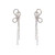 Luxval Rhinestones Bow Earrings for Women silver rhinestone earrings Sparkly Long Linear Dangle Earrings Dangle Tassels Statement Earrings Bridal Wedding Luxval Rhinestones Bow Earrings for Women silver rhinestone earrings Sparkly Long Linear Dangle Earrings Dangle Tassels Statement Earrings Bridal Wedding