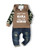 XUANHAO 18 Months Boy Clothes Toddler Outfits Winter Clothes Boys 18-24 Months Long Sleeve Camo Hoodie Tops Denim Pants Sweatsuits Fall 18-24 Months Boy Clothing