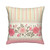 VARUN Square Throw Pillow Covers Pink Rose Blossom Floral Flowers with Polka Dots Pillow Cases Decorative for Home Bedroom Sofa Pillowcases Standard Size 18X18 Inch