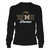 FanPrint Western Michigan Broncos T-Shirt - Patterned Letters - Longsleeve Tee/Black/S