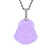 Laughing Buddha Purple Jade Pendant Silver Necklace Rope Chain Genuine Certified Grade A Jadeite Jade Hand Crafted, Jade Necklace, 14k Jade Buddha necklace, Jade Medallion (Purple Buddha & 16" Rope) Laughing Buddha Purple Jade Pendant Silver Necklace Rope Chain Genuine Certified Grade A Jadeite Jade Hand Crafted, Jade Necklace, 14k Jade Buddha necklace, Jade Medallion (Purple Buddha & 16" Rope)