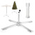 nEWXIANTay Sun Umbrella Stand Foldable Parasol Base Heavy Duty Metal Garden Umbrella Cross Base with Aperture Christmas Tree Stand Suncatchers