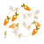 KUYYFDS Easter Lights, Easter String Light, Easter Lights Decorations, 20 LED Easter Fairy Lights Battery Operated Fairy Lights Easter Bunny Fairy Lights Carrots Lights for Easter Decoration