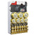 Whizzotech Battery Organizer and Tester for AA AAA C D 9V Battery Storage Holder/Container BL19(Hold 46 Batteries)