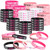 100 Pcs Breast Cancer Awareness Bracelets, Pink Ribbon Breast Cancer Awareness Silicone Wristbands with Hope Faith Strength Courage Support Black Breast Cancer Gifts Party Favors for Women (Lively)