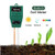 WICHEMI Soil pH Meter, 3-in-1 Soil Test Kit Moisture, Light & pH Tester for Home Garden, Lawn, Farm, Plants, Herbs & Gardening Tools, Indoor/Outdoors Plants Grow Soil Tester