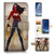 ( For S8 Plus / S8+ ) Flip Wallet Case Cover & Screen Protector Bundle ( For Samsung S8 Plus / S8+ ) A20308 Wonder Woman Super Hero