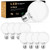 Dekang 8-Pack G25 LED Globe Light Bulbs for Bathroom 5000K Daylight, E26 Base Vanity Light Bulbs 60W Incandescent Equivalent, 5W Round Light Bulbs, 500LM, CRI 85+, Non-dimmable