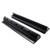 Happyyami Solar Panel Roof Brackets Solar Panel Side Brackets Solar Panel Mounting 2pcs ABS Solar Panel Support Brackets Roof Boat RV Mounted Solar Panel Racks (Black) Rv Solar Panel