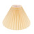 OSALADI Lamp Shade for Table Lamps and Floor Light Replacement Pleat Lamp Shade Clip- On Lampshade Fabric Cloth Light Cover E27 Apricot