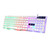UKCOCO Gaming and Keyboard Gaming Keyboard and Keyboard Mechanical Mouse Keyboard Lighted Keyboard for PC Wired Keyboard for PC Computer USB Keyboard Computer Wired Keyboard White Shine