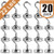 22LBS Heavy Duty Magnetic Hooks, Strong Neodymium Magnet Hook for Home, Kitchen, Workplace, Office and Garage
