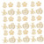 BESTOYARD 40pcs Halloween Wood Chips Wood Slices for Crafts Wall Hanging Decor Halloween Decor Halloween Unfinished Wood Cutout Handmade Wooden Cutout Wooden Gift Tags DIY Wood Crafts Love