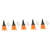 BESTOYARD 5pcs Wizard Hat Glowing Hanging White Decor Ghost Decor Halloween Ornaments Halloween Outdoor Decor Ornaments for Tree Collapsible Hanging Ghost Light Witch Hats LED Light Shine