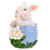 BESTOYARD Resin Miniature Rabbit Easter Rabbit Carving Mini Figurine Dining Room Table Decor Household Garden Ornament Animal Garden Statue Resin Bunny Figurine Statue