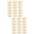 BESTOYARD 100 pcs DIY Handmade Wood Chips Wood Discs Round Wooden Discs Blank Labels Wood Blank Discs Wood Cutout Circles Chips Wood centerpieces Blank Wooden Paint Crafts Wooden Cutouts Log