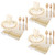 Healifty 3 Sets paper dinner plates disposable dinnerware disposable table cloth Dessert Plates Party Plates Party Paper Dinnerware Party Tableware household fruit dish