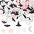 BkeeCten 320pcs Halloween Party Scatter Confetti, Halloween Pumpkin Skull Ghost Bat Witch Hat Spooky Confetti Table Decoration Trick or Treat Mix Colors Confetti Table Decor Halloween Party Supplies