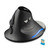 zelotes Wireless Mouse,2400DPI Vertical Ergonomic Mouse,Wireless Computer Mouse,LED USB Optical Mouse,Portable Mobile Mouse for Laptop,PC,Mac,Black