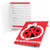 Big Dot of Happiness Modern Ladybug - Fill-In Baby Shower or Birthday Party Invitations (8 count)