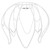 Wire Lampshade Frame Lamp Shade Frame Iron Lamp Shade Ring Support Metal Cage Lamp Guard Diy Flower Shape Lampshade Frames Industrial Pendant Light Cover for Ceiling Table Lamp