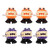 PartyKindom Halloween Home Decorations, 6PCS Novelty Funny Vibrating Wind Up Toys Walking Wind Up Teeth with Eyes Feet