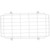 Unomor Exit Sign Protective Cage Metal Wire Guard Exit Sign Cover Wall Mounted Emergency Signal Damage Stopper for Exit Sign
