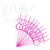 Jctinutl 12 PCS Reusable Bride Straws Bride Party Supplies Wedding Engagement Bridal Shower Bachelorette Party Decorations Straws 1 White Bride Straw & 11 Pink Diamond Ring Straws for Shower Wedding