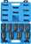 ATPEAM 1/2" Drive Deep Impact Socket Set 9PCS 6 Point Metric Axle Nut Socket Set Jumbo Socket Set 29mm-38mm Deep Impact Socket Set 1/2 Drive
