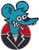 Itchy Weasel Patch by Thrillhaus