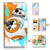 ( For Samsung S7 Edge , Galaxy S7 Edge ) Flip Wallet Case Cover & Screen Protector Bundle! A9366 Starwars BB8