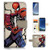 ( For Samsung S8 , Galaxy S8 ) Flip Wallet Case Cover & Screen Protector Bundle! A9344 Spiderman