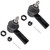 BOXI 2pcs Front Outer Tie Rod Ends Fit for Toyota Tacoma 1995 1996 1997 1998 1999 2000 2001 2002 2003 2004 (2WD/RWD ONLY - Excludes Pre-Runner) | ES80309