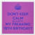 3dRose Dont keep calm because its my freaking 18th birthday, Pink and Blue - Greeting Cards, 6 x 6 inches, set of 12 (gc_163838_2)