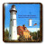 3dRose LSP_41211_2"Outer Light Station, Apostle Islands Double Toggle Switch