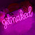 Get Naked Neon Signs Bath Kidding Word Wall Art Decor Funny Pink Letters Lamp Get Naked Light sign for House Warming,Farmhouse, Wedding, Anniversary