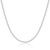 GLIJWELE Sterling Silver Chain for Men, Silver Chain for Men Necklace Chain 2.5mm Mens Silver Chain Sterling Silver Rope Chain Necklace for Men Chains for Men 16 inch