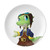 Dinosaur Kingdom Love You Plate Decorative Porcelain Salver Tableware Dinner Dish
