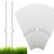 36pcs Yard Sign Stakes, 13 Inch H Frame Wire Stakes Upgrade Metal Yard Sign Stakes Heavy Duty for Billboards Signage Holders Summer Lawn Signs