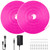 iCreating 32.8ft LED Neon Rope Lights Pink, Neon LED Strip Lights 12V Indoor Rope LED Lights Outdoor Waterproof DIY Neon Strip Light for Bedroom, Mirror, Wall Decor, Living Room, Kitchen, Garden