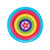 BirthdayExpress Rainbow Wishes Party Supplies - Dessert Plates (8)