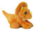Aurora World Dreamy Eyes Trey Dinosaur Orange 10" Plush