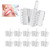 ZJchao Mouth Opener, 10pcs Reusable Silicone Mouth Retractor Oral Silicone Mouth Prop Bite Blocks Latex Free Cheek Retractor Autoclavable(S)