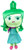 Zoofy International Inside Out Disgust Backpack Plush, 17"